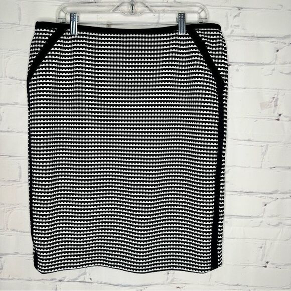 Nine West size 12-14 black & white skirt - Picture 1 of 4